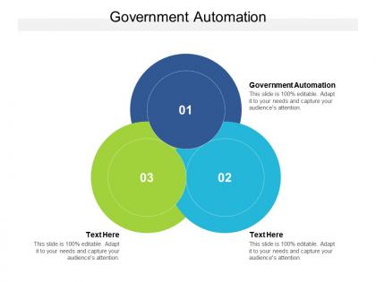 Government automation ppt powerpoint presentation icon picture cpb