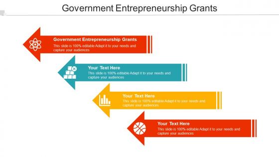 Government Entrepreneurship Grants Ppt Powerpoint Presentation Professional Cpb