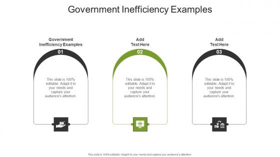 Government Inefficiency Examples In Powerpoint And Google Slides Cpb