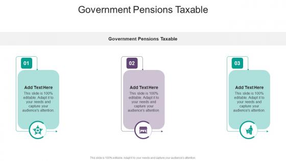 Government Pensions Taxable In Powerpoint And Google Slides Cpb