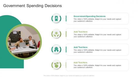 Government Spending Decisions In Powerpoint And Google Slides Cpb