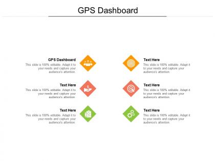 Gps dashboard ppt powerpoint presentation icon slides cpb