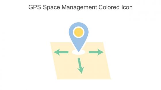 GPS Space Management Colored Icon In Powerpoint Pptx Png And Editable Eps Format