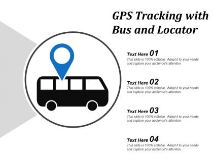 Gps tracking with bus and locator