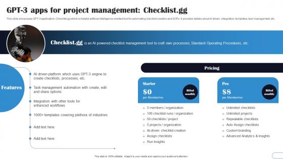 GPT3 Apps For Project Management GPT3 Explained A Comprehensive Guide ChatGPT SS V