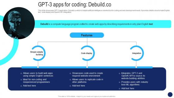 GPT 3 Apps Coding Debuild Beginners Guide OpenAI GPT 3 Language Model ChatGPT SS V