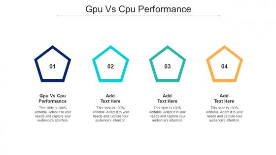 GPU Vs CPU Performance Ppt Powerpoint Presentation Inspiration Slide Portrait Cpb