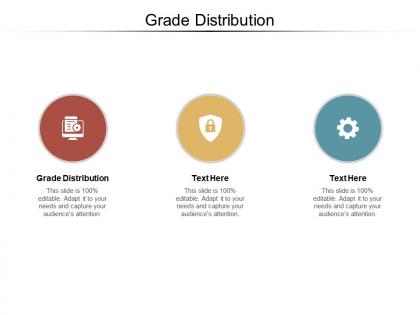 Grade distribution ppt powerpoint presentation file visuals cpb
