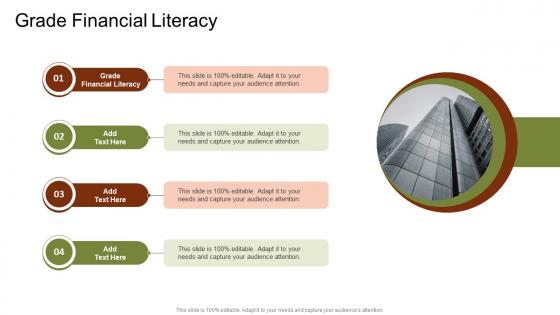 Grade Financial Literacy In Powerpoint And Google Slides Cpb