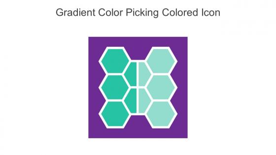 Gradient Color Picking Colored Icon In Powerpoint Pptx Png And Editable Eps Format
