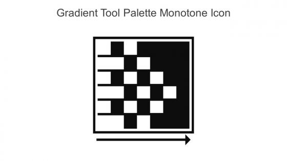 Gradient Tool Palette Monotone Icon In Powerpoint Pptx Png And Editable Eps Format