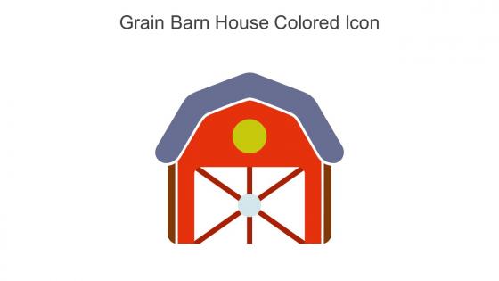 Grain Barn House Colored Icon In Powerpoint Pptx Png And Editable Eps Format