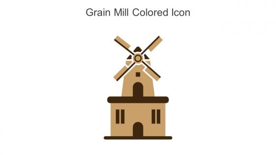 Grain Mill Colored Icon In Powerpoint Pptx Png And Editable Eps Format