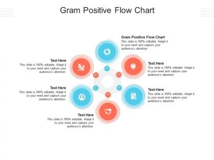 Gram positive flow chart ppt powerpoint presentation show templates cpb