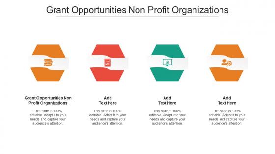 Grant Opportunities Non Profit Organizations Ppt Powerpoint Presentation Portfolio Cpb