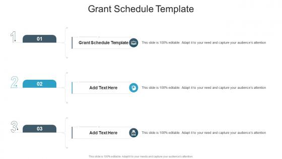 Grant Schedule Template In Powerpoint And Google Slides Cpb