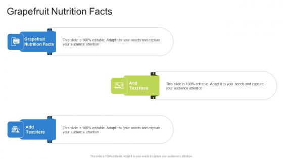 Grapefruit Nutrition Facts In Powerpoint And Google Slides Cpb