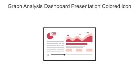 Graph Analysis Dashboard Presentation Colored Icon In Powerpoint Pptx Png And Editable Eps Format
