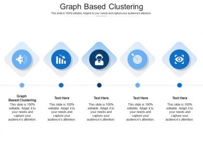 Graph based clustering ppt powerpoint presentation icon tips cpb