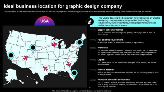 Graphic Design Business Plan Ideal Business Location For Graphic Design Company BP SS