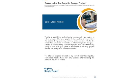 Graphic Design Project Proposal Cover Letter For Graphic Design Project One Pager Sample Example Document