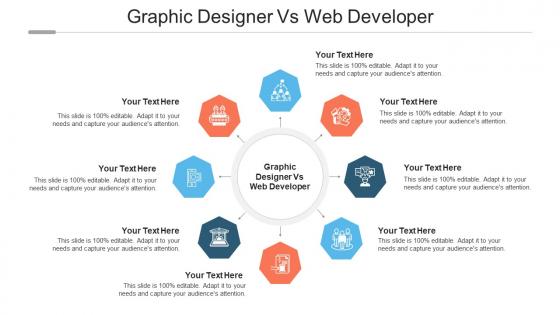 Graphic Designer Vs Web Developer Ppt Powerpoint Presentation Outline Summary Cpb