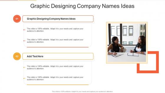 Graphic Designing Company Names Ideas In Powerpoint And Google Slides Cpb