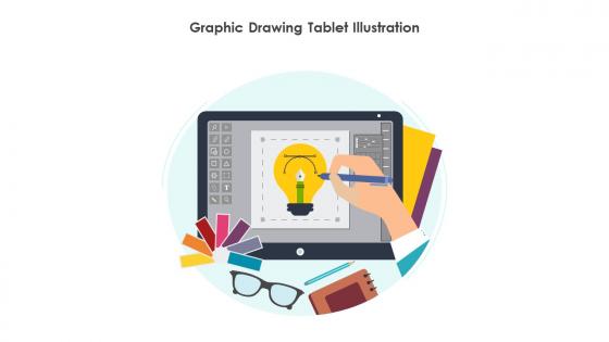 Graphic Drawing Tablet Illustration