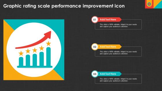 Graphic Rating Scale Performance Improvement Icon