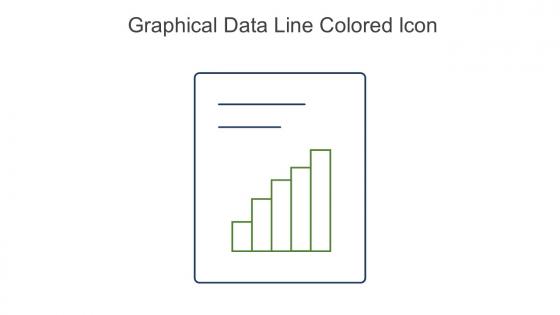 Graphical Data Line Colored Icon In Powerpoint Pptx Png And Editable Eps Format