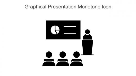 Graphical Presentation Monotone Icon In Powerpoint Pptx Png And Editable Eps Format