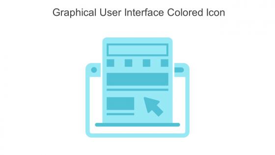Graphical User Interface Colored Icon In Powerpoint Pptx Png And Editable Eps Format