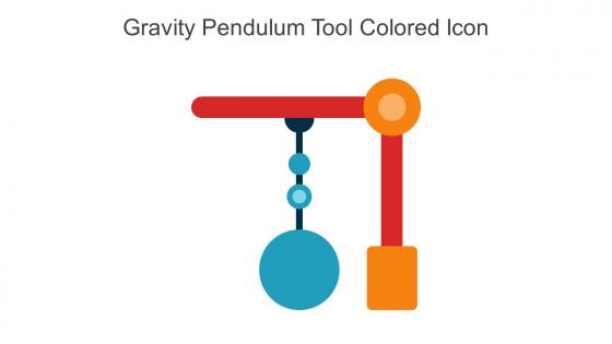 Gravity Pendulum Tool Colored Icon In Powerpoint Pptx Png And Editable Eps Format