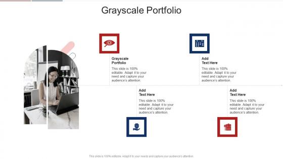 Grayscale Portfolio In Powerpoint And Google Slides Cpb