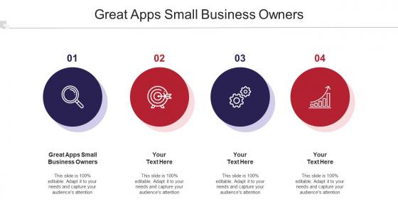 Great Apps Small Business Owners Ppt Powerpoint Presentation Infographics Cpb