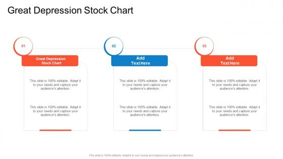 Great Depression Stock Chart In Powerpoint And Google Slides Cpb