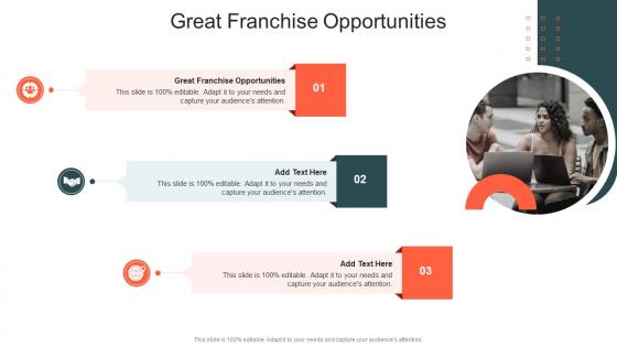 Great Franchise Opportunities In Powerpoint And Google Slides Cpb