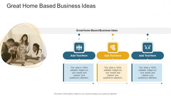 Great Home Based Business Ideas In Powerpoint And Google Slides Cpb