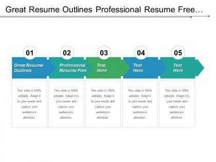 Great resume outlines professional resume free resume layout cpb