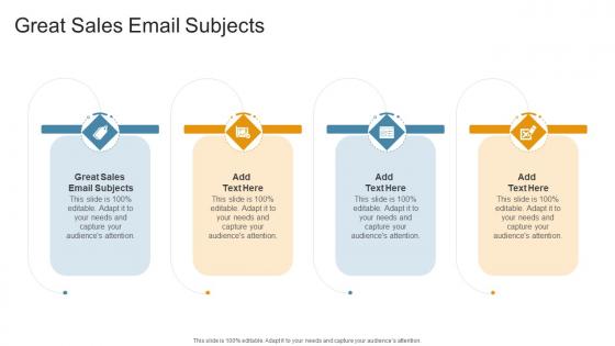 Great Sales Email Subjects In Powerpoint And Google Slides Cpb