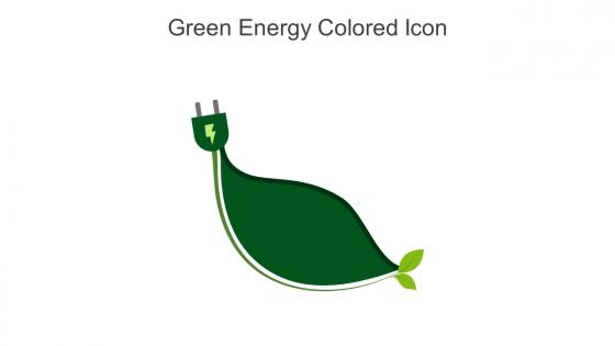 Green Energy Colored Icon In Powerpoint Pptx Png And Editable Eps Format