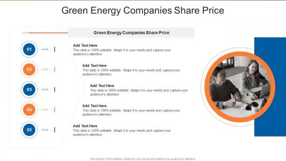 Green Energy Companies Share Price In Powerpoint And Google Slides Cpb