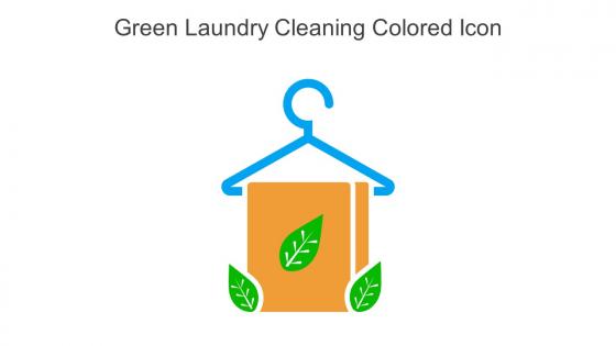 Green Laundry Cleaning Colored Icon In Powerpoint Pptx Png And Editable Eps Format