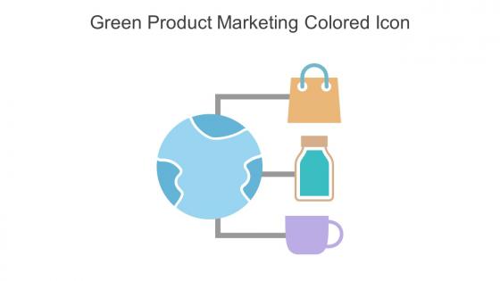 Green Product Marketing Colored Icon In Powerpoint Pptx Png And Editable Eps Format