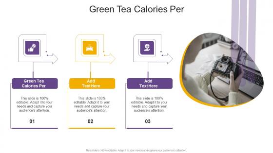 Green Tea Calories Per In Powerpoint And Google Slides Cpb
