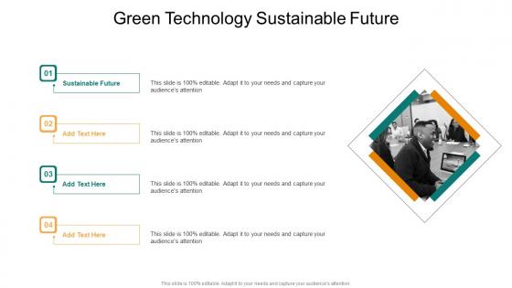 Green Technology Sustainable Future In Powerpoint And Google Slides Cpb