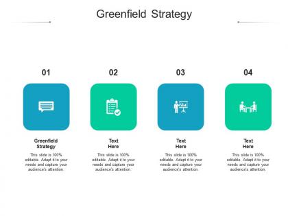 Greenfield strategy ppt powerpoint presentation file guidelines cpb