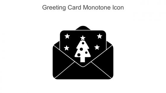 Greeting Card Monotone Icon In Powerpoint Pptx Png And Editable Eps Format