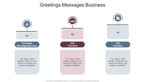 Greetings Messages Business In Powerpoint And Google Slides Cpb