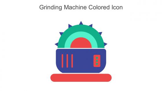 Grinding Machine Colored Icon In Powerpoint Pptx Png And Editable Eps Format